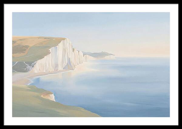 White Cliffs By The Ocean