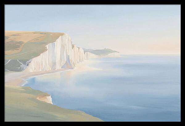 White Cliffs By The Ocean