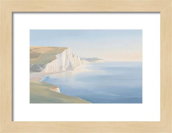 White Cliffs By The Ocean