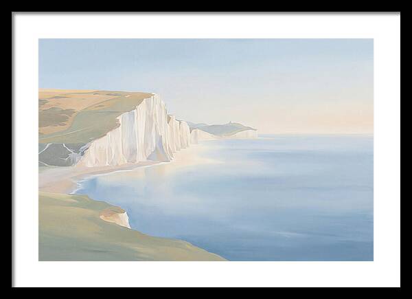 White Cliffs By The Ocean