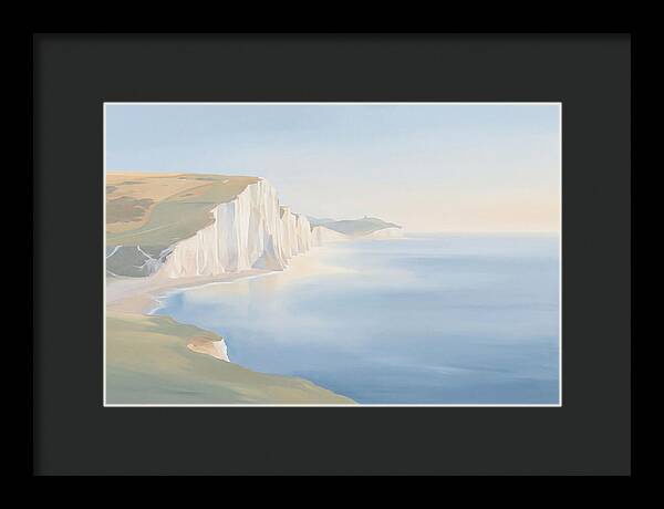 White Cliffs By The Ocean