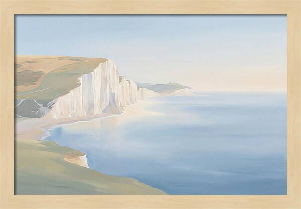 White Cliffs By The Ocean