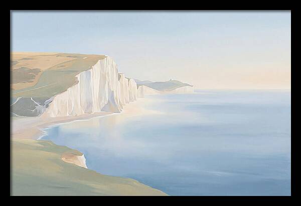 White Cliffs By The Ocean