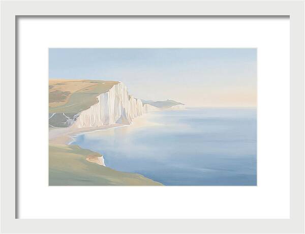White Cliffs By The Ocean