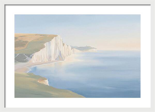 White Cliffs By The Ocean