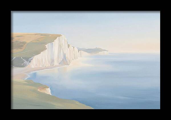 White Cliffs By The Ocean