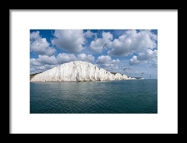 White Cliffs Of Dover From The Sea