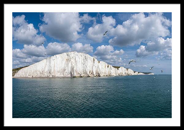 White Cliffs Of Dover From The Sea
