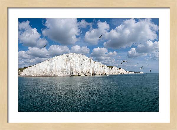 White Cliffs Of Dover From The Sea