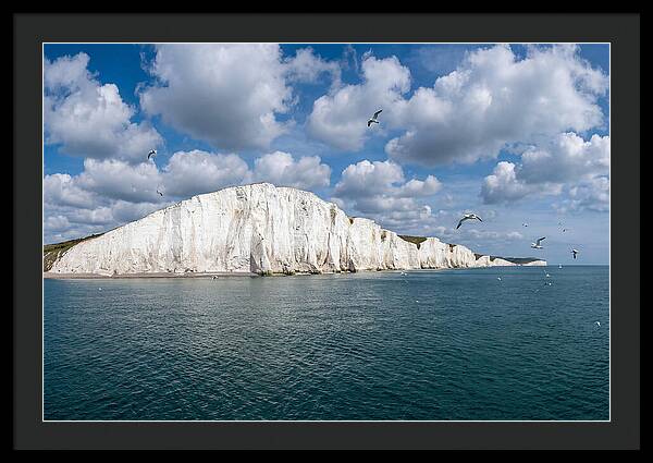White Cliffs Of Dover From The Sea