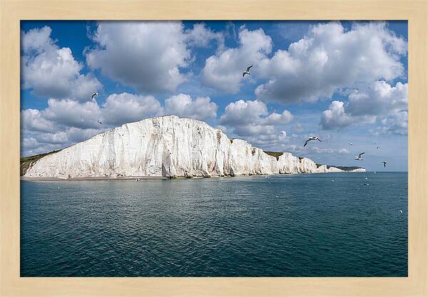 White Cliffs Of Dover From The Sea