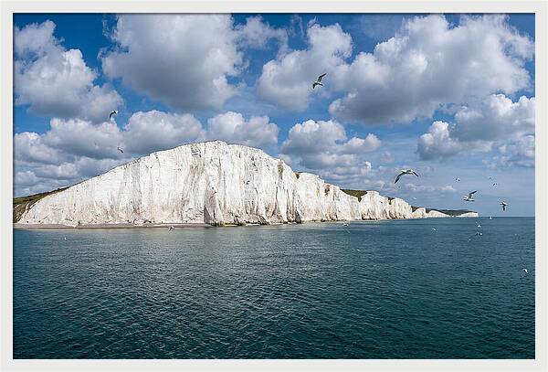 White Cliffs Of Dover From The Sea