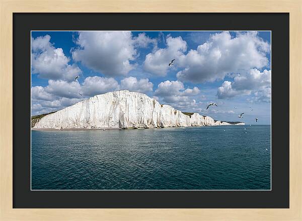 White Cliffs Of Dover From The Sea