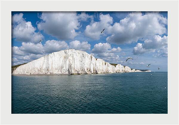 White Cliffs Of Dover From The Sea