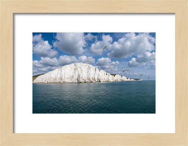 White Cliffs Of Dover From The Sea