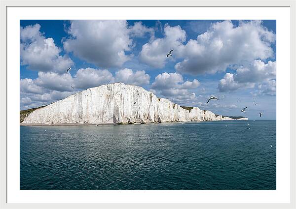 White Cliffs Of Dover From The Sea