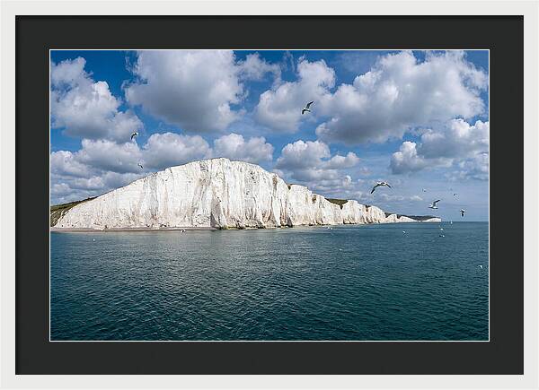 White Cliffs Of Dover From The Sea