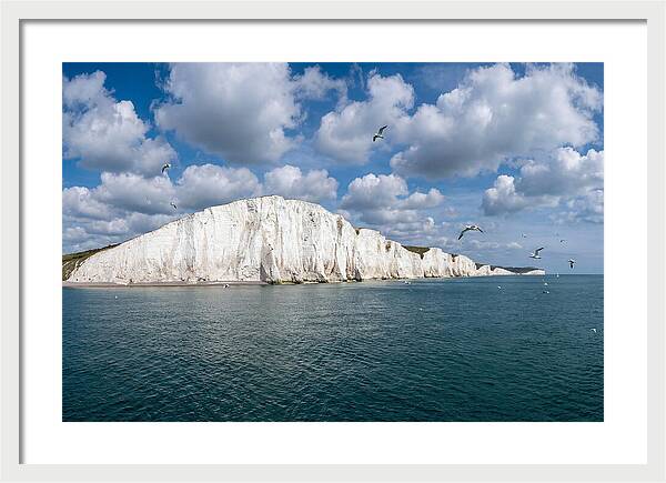 White Cliffs Of Dover From The Sea