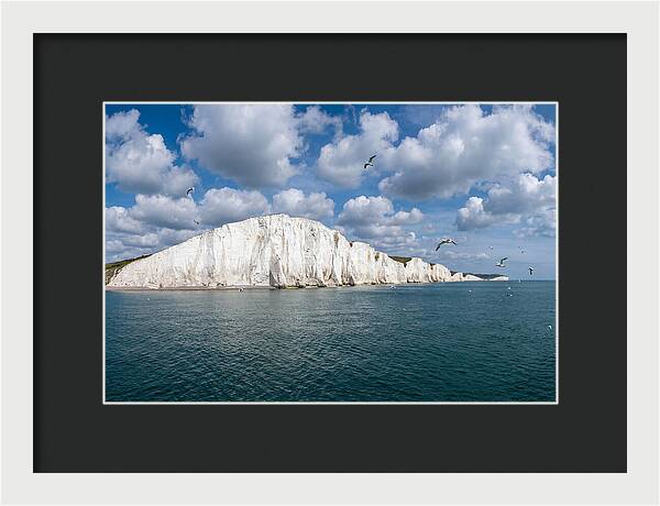 White Cliffs Of Dover From The Sea