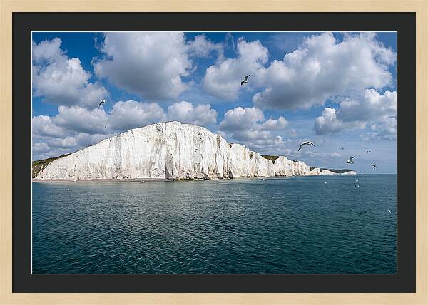 White Cliffs Of Dover From The Sea