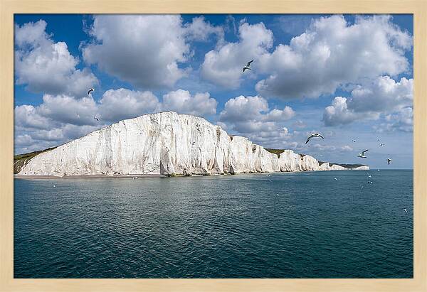 White Cliffs Of Dover From The Sea