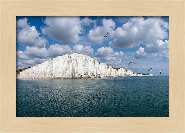 White Cliffs Of Dover From The Sea