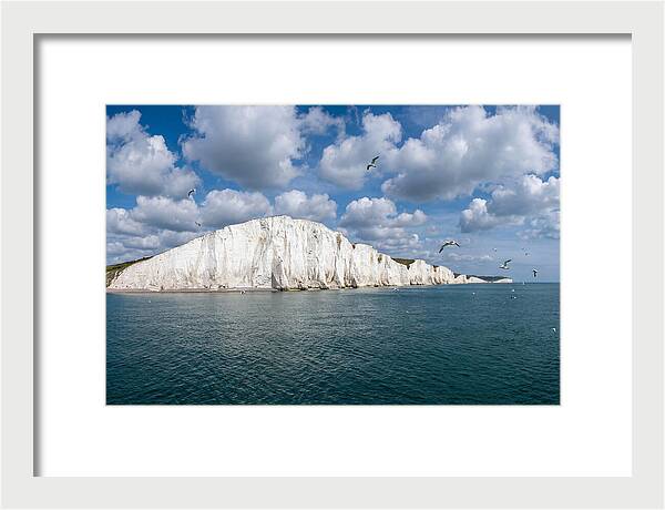 White Cliffs Of Dover From The Sea