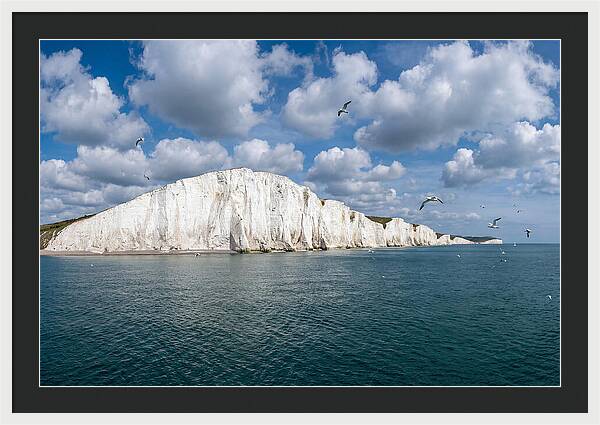 White Cliffs Of Dover From The Sea