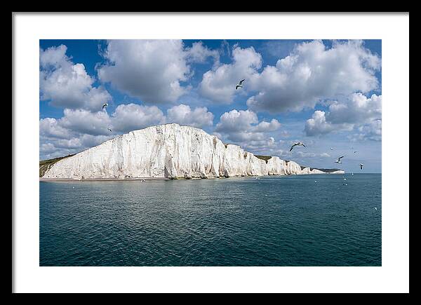White Cliffs Of Dover From The Sea