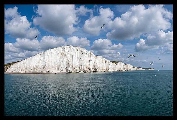 White Cliffs Of Dover From The Sea