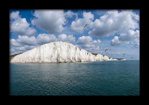 White Cliffs Of Dover From The Sea