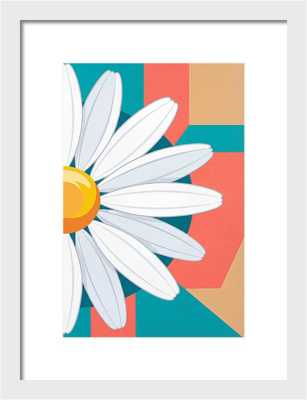 White Daisy Delight