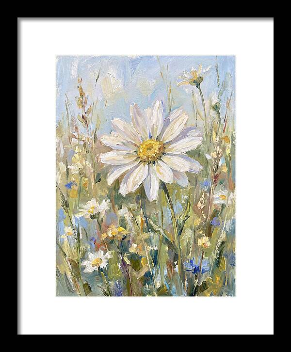 White Daisy In Bloom