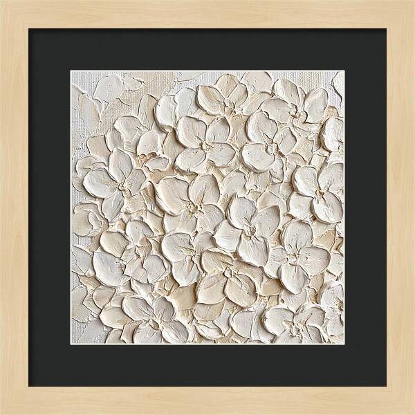 White Hydrangea Bloom