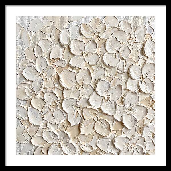White Hydrangea Bloom
