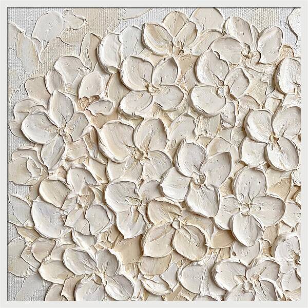White Hydrangea Bloom