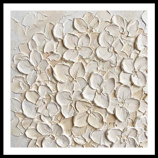 White Hydrangea Bloom