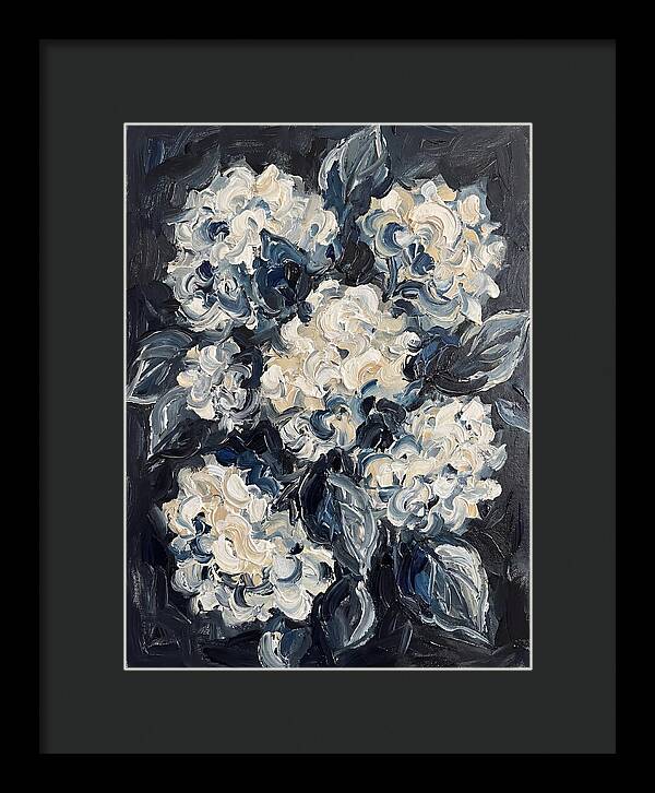 White Hydrangea Blossoms