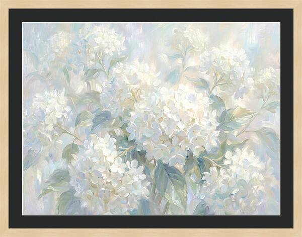 White Hydrangeas