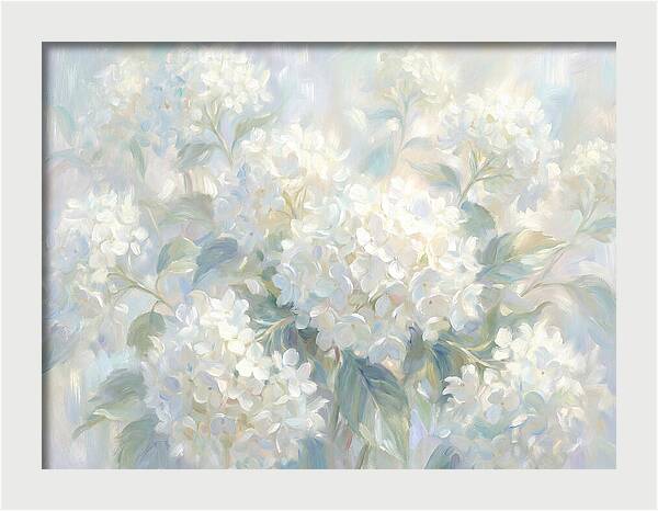 White Hydrangeas