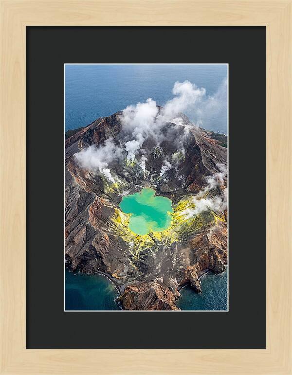 White Island Volcanic Crater