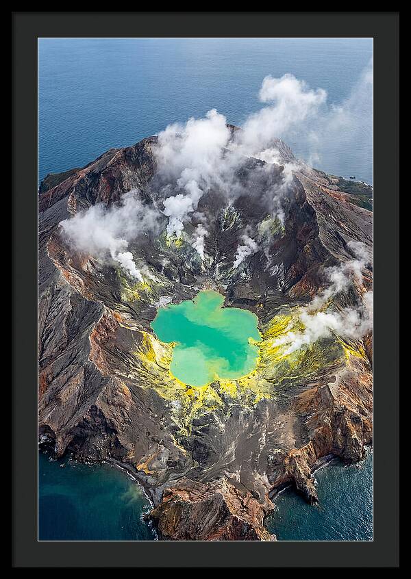 White Island Volcanic Crater