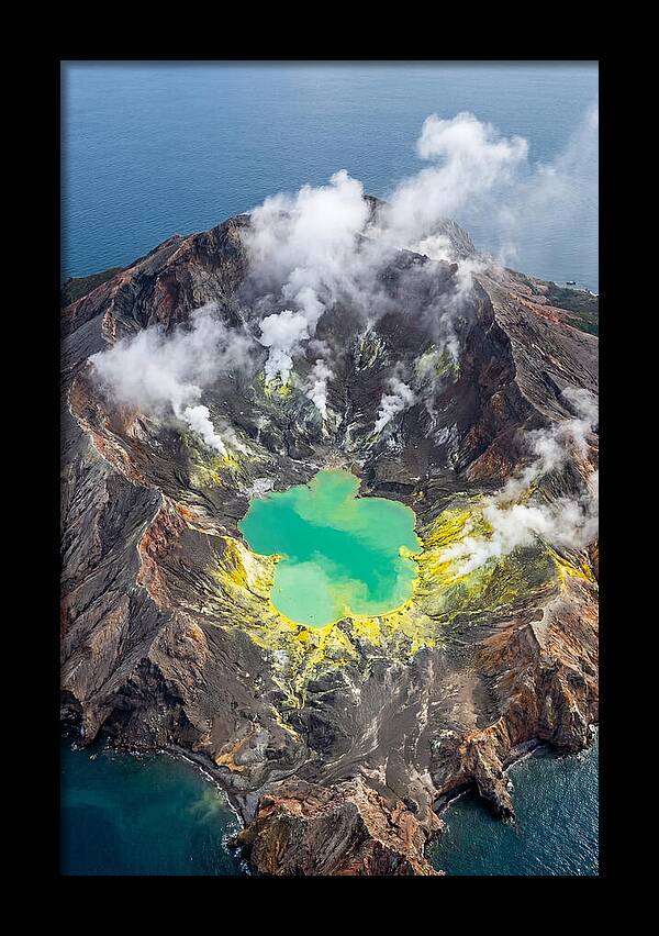 White Island Volcanic Crater