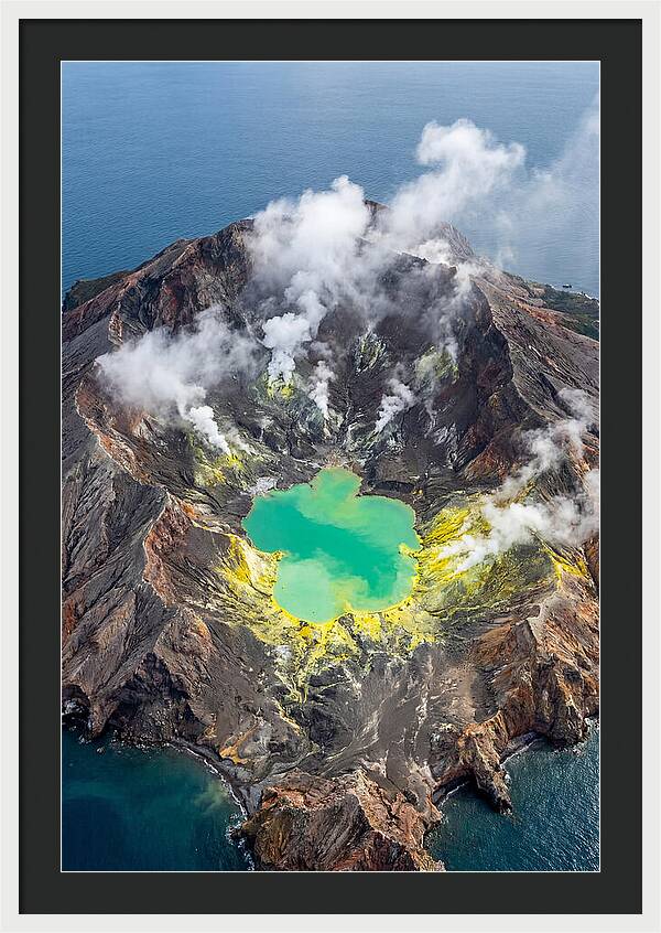 White Island Volcanic Crater