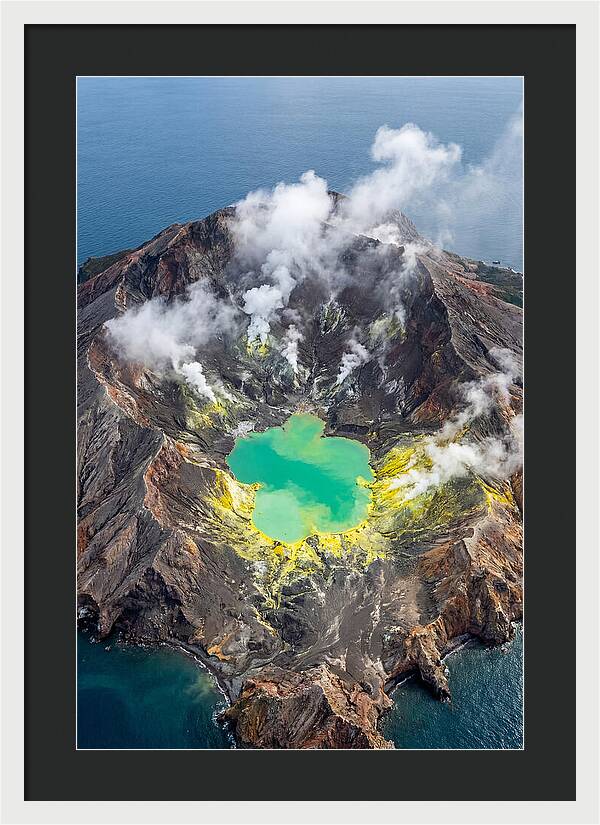 White Island Volcanic Crater
