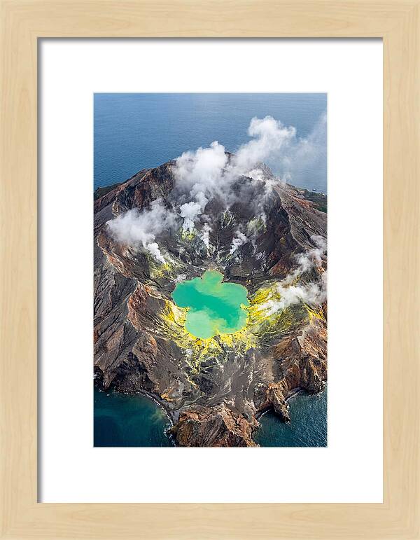 White Island Volcanic Crater