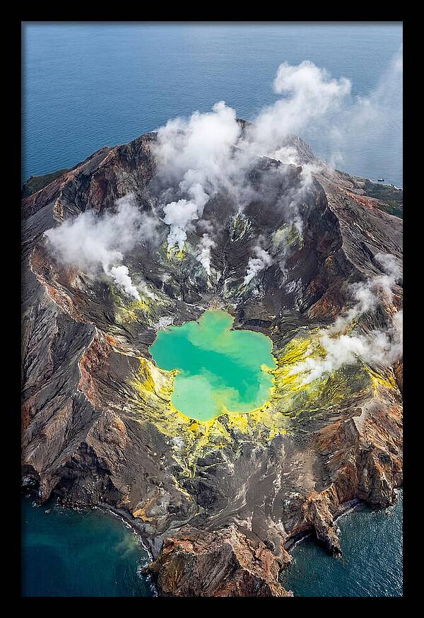 White Island Volcanic Crater