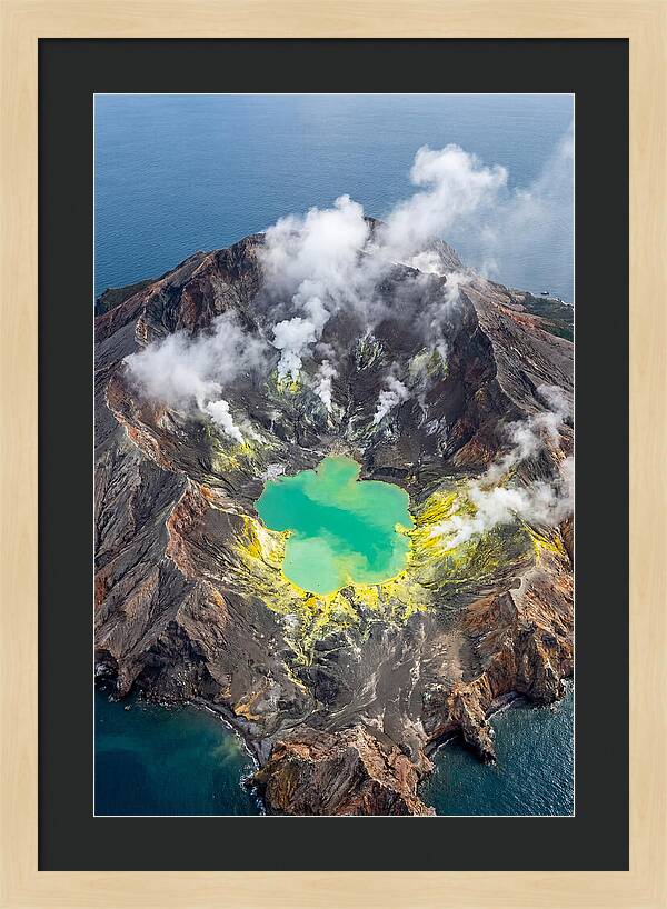 White Island Volcanic Crater