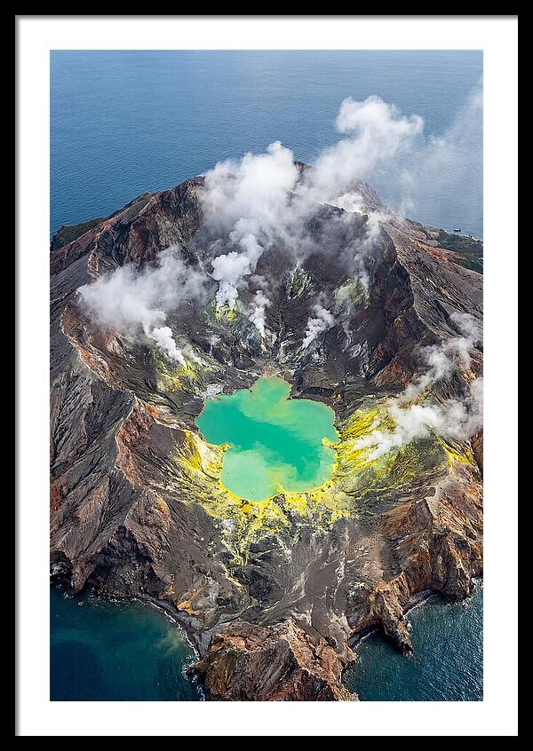 White Island Volcanic Crater