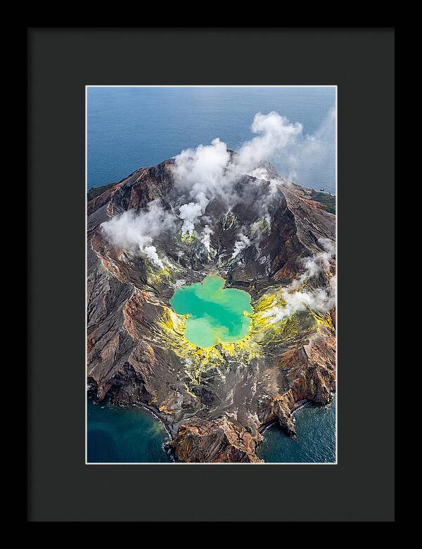 White Island Volcanic Crater